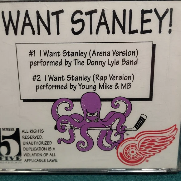 ⭐ BOGO ⭐ I WANT STANLEY CD ( UNOPENED)  Detroit Red Wings - Picture 2 of 2